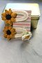Sunflower Knitted Buckle Set - 3