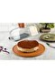 Cake Pastry Fan with Wooden Stand 27 cm
