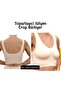 Corset Bra Thick Strap Gathering Bustier Laser Cut Crop - 3