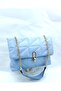Women's Baby Blue Shoulder Bag - 3