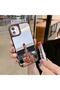iPhone 14 Pro Compatible Mirrored Make up Luxury Case