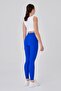 Push up Soft High Waist Shaping / Sculpting Leggings Cobalt Blue - 3
