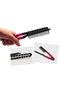 HAIR EMBOSSED BUCKLE COMB - 2