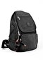 Women's Backpack Crinkle Large size Cover-black - 2