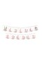Cardboard Text Happy Birthday Princess with Chats - 3