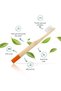 Nano Natural Bamboo Vegan Children's Toothbrush - White Color - Ultra Soft - Plastic Free - 2