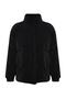 Siyah Oversize Fit Dik Yaka Kışlık Şişme Mont TMNAW24MO00012 - 6