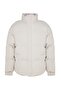 Stone Oversize Fit Stand Collar Winter down Coat Tmnaw24Mo00012 - 5