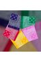 Ethnic Pattern Bandana 5 Pieces Red-Green-Pink-Purple-Yellow - 4
