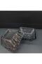 Glass 5 Piece Snack Bowl Breakfast Set Smoked - 3