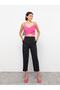 Standard Fit Plain Satin Women's Trousers (S2)