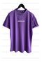 Brooklyn Printed Unisex Purple-Orange 2-Piece Oversize T-Shirt Pack - 2