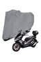 Yamaha Tmax Dx Abs Rear Bag Compatible Motorcycle Cover B434 - 2
