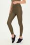 Women's Dark Khaki Leggings 9WL261Z8 - 3