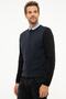 Men's Anthracite Gray Melange Slim Fit Sweater G021GL0TK.000867140 - 3
