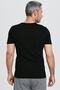 Men's New Black Undershirt 9WJ100Z8 - 3