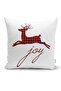 غطاء وسادة مزخرف بنمط غزال منقوش من Joy