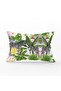 Exotic Zebra Patterned Modern Rectangular Pillow Throw Pillow Case - 45X65 cm