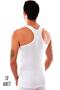 Men's White 12 Pieces Tutku Cotton Sports Undershirt 0118