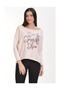 Sequin Embroidered Sweatshirt - Pink