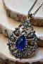 Jewellery Sapphire Stone Authentic Women's Necklace - 2