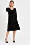 Velvet Dress Black EBT2739