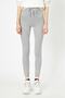 Women's Gray Plain Tights 0YAL48499OK - 3
