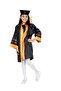 Graduation Cubbesi Kindergarten Black Orange Striped - 2