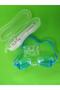 SILICONE POOL SEA SWIMMER GLASSES (BOXED) WITH EAR PLUG + CLOTH BONE GIFT - 4