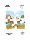 Wooden 4 Piece Jigsaw Puzzle My Baby's First Piece (Changaroo Family) - 2