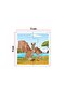 Wooden 4 Piece Jigsaw Puzzle My Baby's First Piece (Changaroo Family) - 4