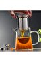750 ml Luxury Tea & Coffee Pot - Borosilicate Glass, Pyramid Design with Steel Strainer and Lid - 3
