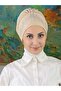 Glorious Model Silver Stone Cream Bonnet - 5