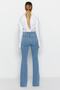 Light Blue High Waist Flare Jeans TWOAW24JE00087 - 6