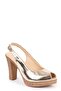 Women's Genuine Leather Heeled Sandals 6978 - 4