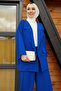 Lika Oversize Suit with Jacket - Cobalt Blue - 2