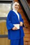 Lika Oversize Suit with Jacket - Cobalt Blue - 3