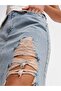 80541 Long Denim Skirt with Large Laser Front-Tint - 4