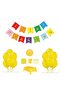 MINI PARTY STORE YELLOW BIRTHDAY SET 25 PERSON - 2