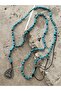 Blue Turquoise Natural Stone Necklace - 2