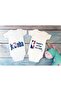 Basketball Double Baby Bodysuit White 2-Piece Baby Bodysuit