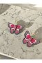 Butterfly Earrings Polymer Clay Pink Butterfly Earrings - 6