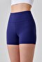 Push up High Waist Shaping / Sculpting Shorts Leggings Navy Blue
