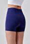 Push up High Waist Shaping / Sculpting Shorts Leggings Navy Blue - 5