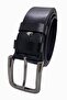 Genuine Leather Black 4 Cm Sports Men's Belt