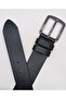 Genuine Leather Black 4 Cm Sports Men's Belt - 8