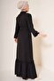 Women's Ruffle Detailed Collar Buttoned Dress - 3