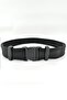 Black Thick Bandolier - Jöak Police Private Security Outdoor Belt (5 Cm Width) - 2
