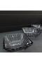 Glass 5 Piece Snack Bowl Breakfast Set Smoked - 2