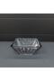 Glass 5 Piece Snack Bowl Breakfast Set Smoked - 4
